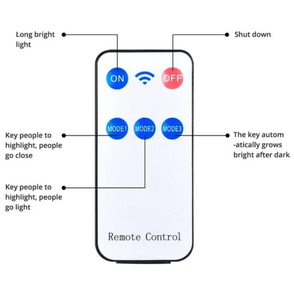 Lampe Solaire Antivol - Étanche - 12 V - Avec Caméra à Autorisation Simulée - Détecteur de Mouvement Avec Télécommande – Image 6