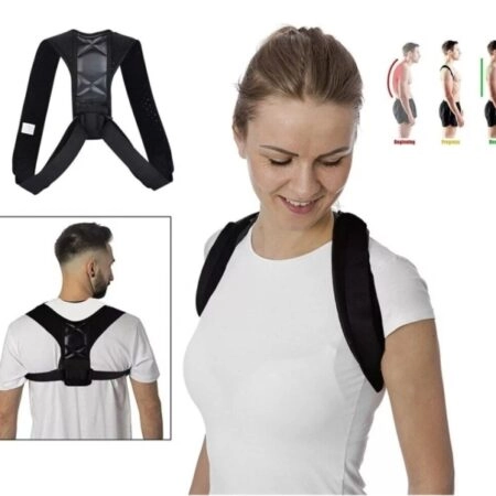 Correcteur De Posture Confortable - Ajustable Pour Hommes Et Femmes