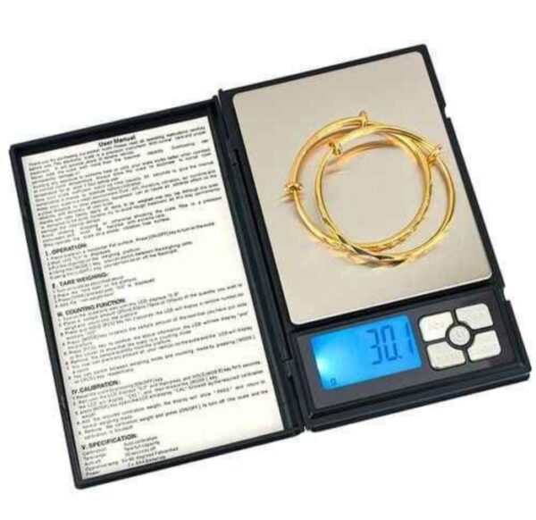 Balance De Précision Numérique - 0.1g - 2 Kg Avec Écran LCD Notebook Séries – Image 2