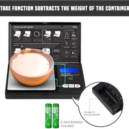 Balance De Précision Numérique - Pour Bijoux & cuisine - 0.01 a 200g -  Écran LCD