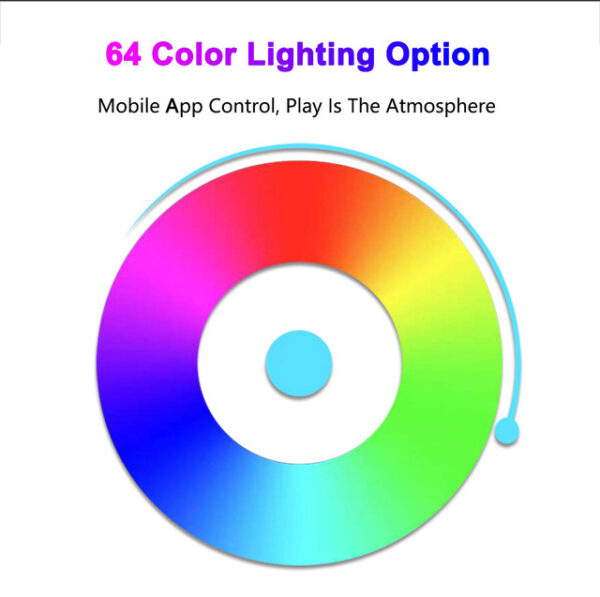 Éclairage Intérieur De Voiture - Multicouleur RGB - Ruban à Fibre Optique - Éclairage Du Panneau De Porte - Télécommande – Image 2