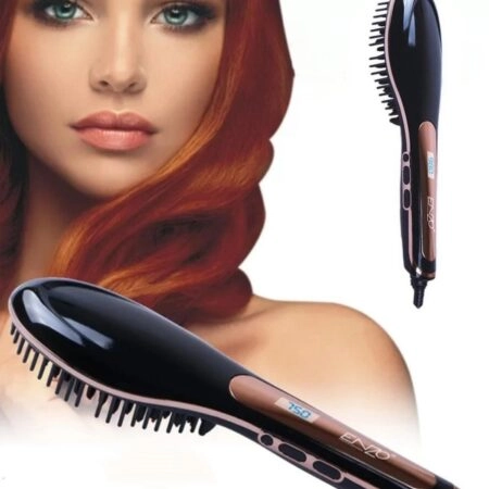 Brosse De cheveux - Lissante -Noir