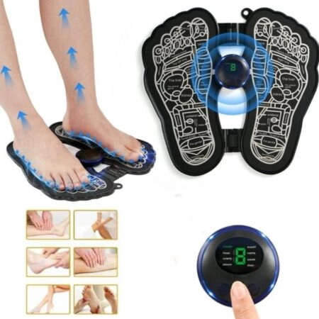 Masseur De Pieds Électrique - Stimulateur Musculaire Portable et Pliable
