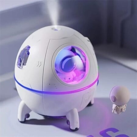 Capsule Humidificateur D'air À Ultrasons Avec Lumière LED Décoratif - USB