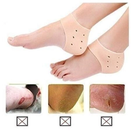 Coussin Protecteur De Talon – Coussin Hydratant Et Anti-Fissures Pour Talon – Housse Anti-Douleur – Pour Homme Et Femme