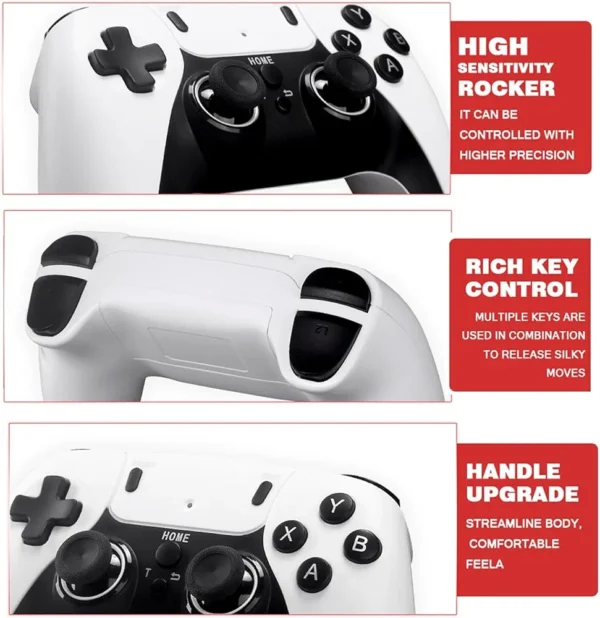 Console De Jeu Rétro Android 13.0 - X3 Game Stick 4K – Plus de 20 000 jeux - Décodeur d'images - Wi-Fi - 2 Manette - Télécommande – Image 10