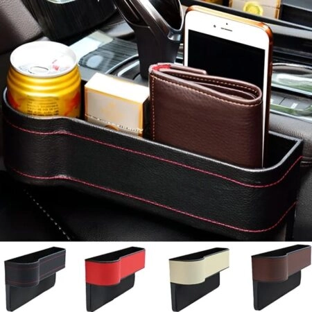 Organisateur Universel Pour Siège De  Voiture - Pour Le Conducteur - Gobelet en Plastique - Boîte De Rangement - Support De Téléphone