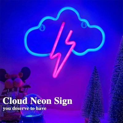 Enseigne Lumineuse Led En Néon (nuage) - USB - Décoration