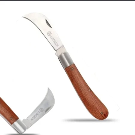 Couteau de taille - Double lame - Acier Inoxydable - Pliage Extérieur - Outil Multi Coupe Arbustes