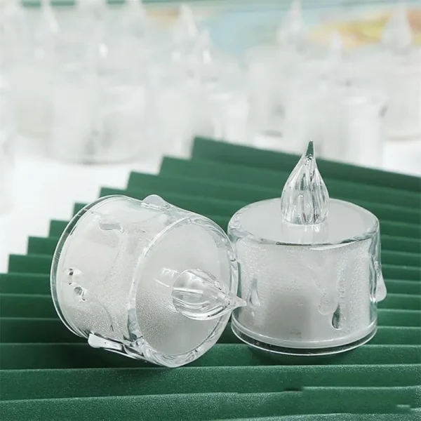 Packs De 5 Bougies Chauffe-Plat LED - Électriques Sans Fumée - Sans Flamme – Image 4