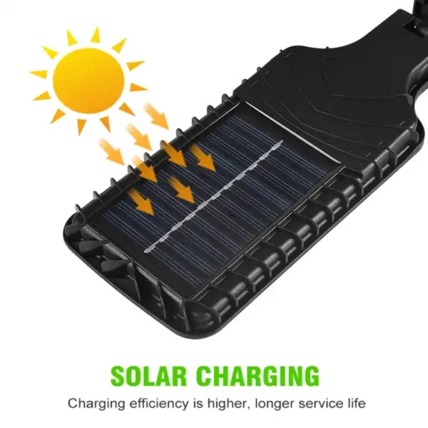 Lampadaires Solaires Extérieurs - 1000W - 3 Modes D'éclairage - Étanche - Éclairage Avec Détecteur De Mouvement - Télécommande – Image 10