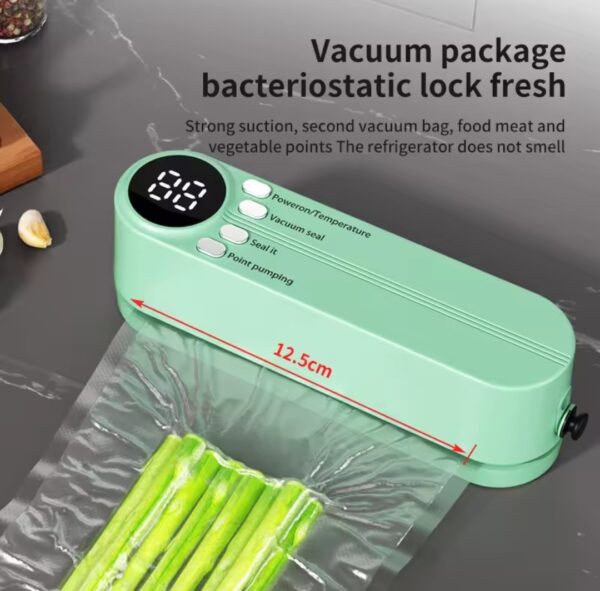 Machine D'emballage Alimentaire en Plastique Portable Pour La Maison - Décharge d'air - Rechargeable – Image 8