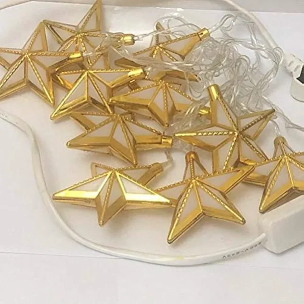 Guirlande lumineuse Led en Plastique pour Décoration du Ramadan et De L’Aïd – 20 LED - 3M – Deux Modes D’éclairage – Image 4