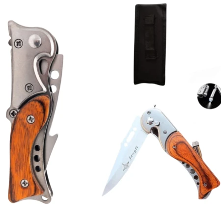 Couteau Pliant Portable (M2) Adapté Au Transport Quotidien et Au Camping en Plein Air