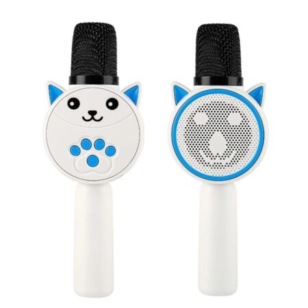 Microphone à Lain Sans Fil - Pour karaoké - Haut-parleur Bluetooth - Pour chanter