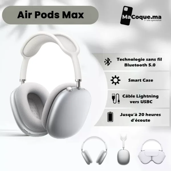 Casque Bluetooth Sans Fil Populaire - Pour Téléphone Portable - Blanc – Image 4