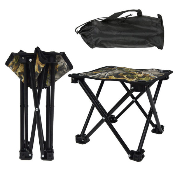 Chaise pliante -  Portable Pour Une Utilisation en Extérieur - Tissu - Avec Sac De Transport