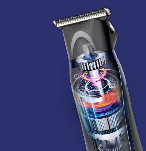 Tondeuse à Cheveux Électrique Professionnelle 3 en 1 - Nareze Scrubber - Acier Inoxydable – Image 10