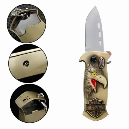 Couteau Briquet En Métal Avec Décapsuleur - Multifonction - Rechargeable