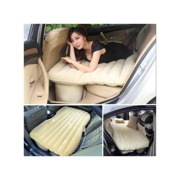 Matelas Gonflable Pliable Pour Voiture Avec 2 Oreillers et Pompe – Image 8