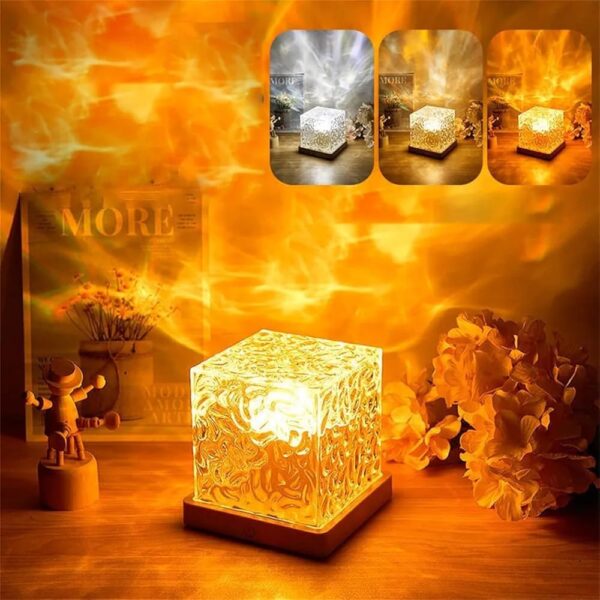 Lampe Cube - 16 Couleurs Dynamiques - Télécommande - Lampe D'Ambiance LED - Rechargeable – Image 8