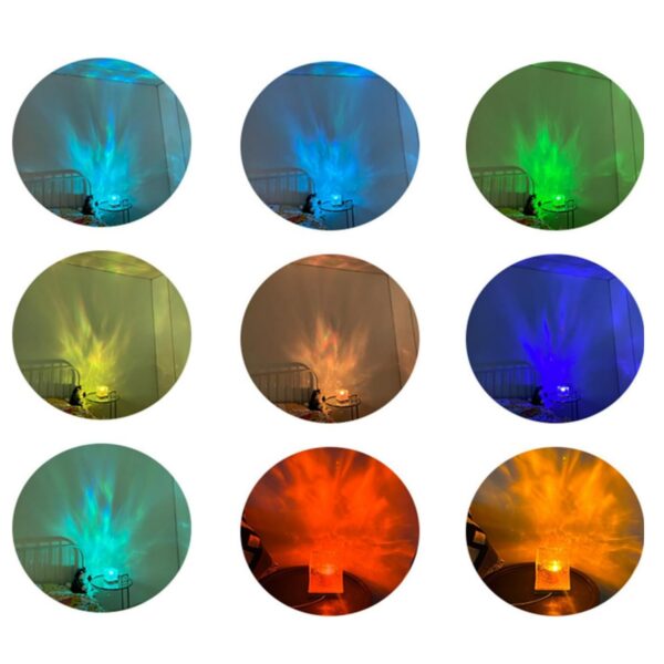 Lampe Cube - 16 Couleurs Dynamiques - Télécommande - Lampe D'Ambiance LED - Rechargeable – Image 11