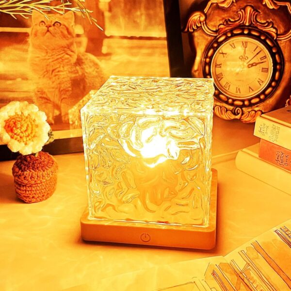 Lampe Cube - 16 Couleurs Dynamiques - Télécommande - Lampe D'Ambiance LED - Rechargeable – Image 12