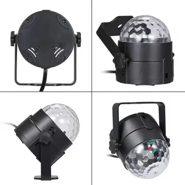 Boule Disco - Éclairage DJ - 7 Modes De Couleur - Télécommande et Musique – Image 3