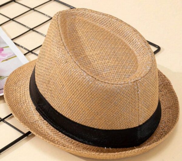 Chapeau de Soleil Unisexe - Des Années 1920 - Accessoire de Costume - Taille Unique – Image 7