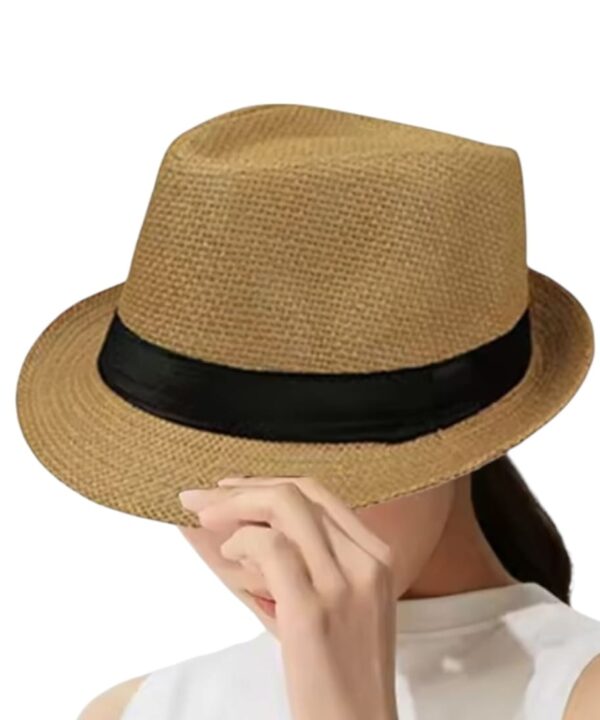 Chapeau de Soleil Unisexe - Des Années 1920 - Accessoire de Costume - Taille Unique – Image 8