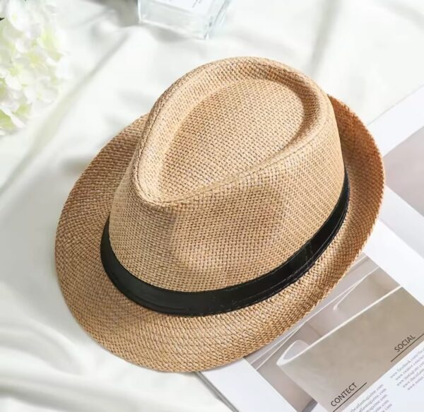 Chapeau de Soleil Unisexe - Des Années 1920 - Accessoire de Costume - Taille Unique – Image 3