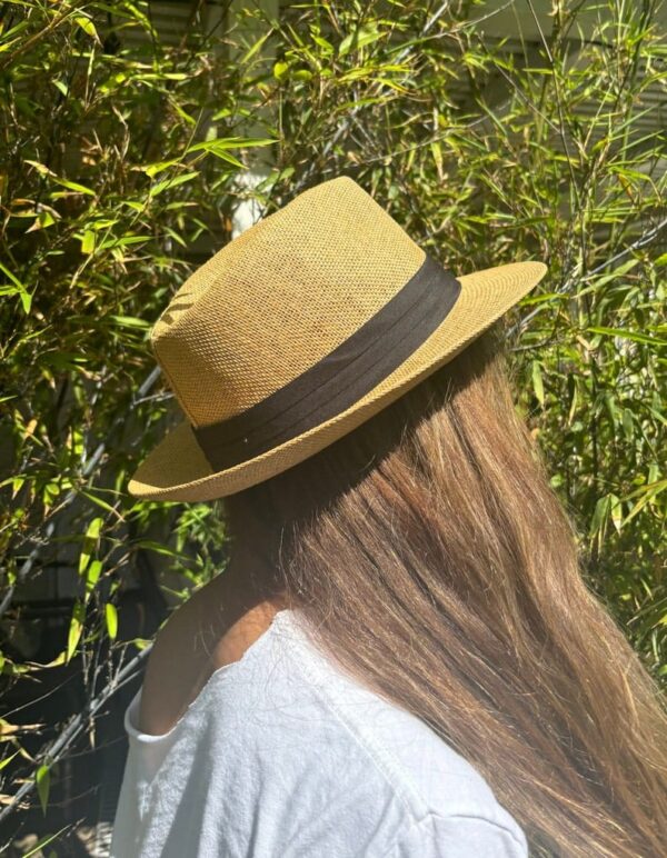 Chapeau de Soleil Unisexe - Bord large - Confortable - Marron – Image 7