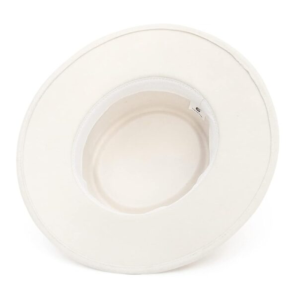 Chapeau De Soleil Unisexe - Large bord - Élégant et Pratique - Été - Blanc – Image 10