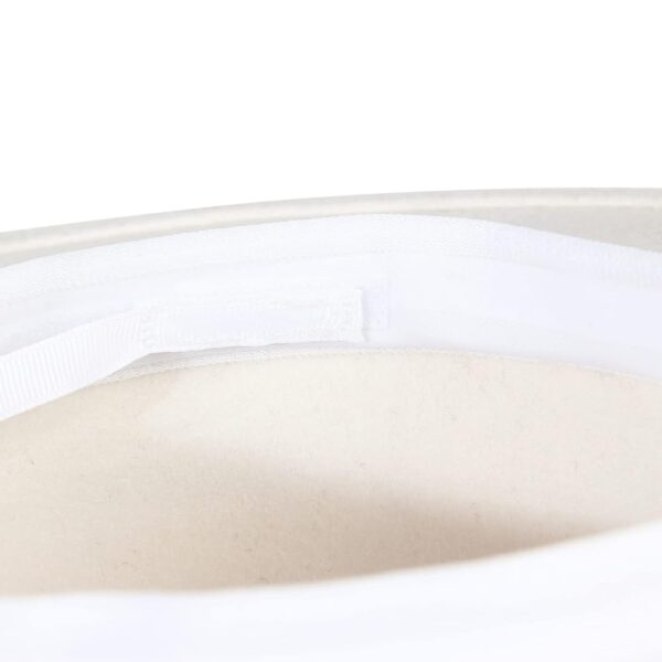 Chapeau De Soleil Unisexe - Large bord - Élégant et Pratique - Été - Blanc – Image 11