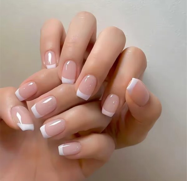 36 Faux Ongles Moyens Avec 36 Autocollants – Motif Dégradé Fait Main – Avec Lime Cadeau – Image 3
