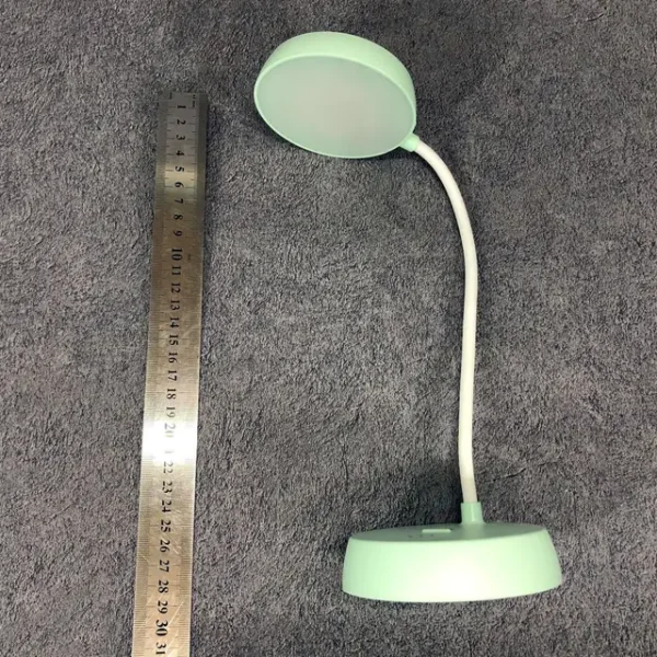 Lampe De Bureau LED - Rechargeable - Tactile - Support Téléphone - 3 Modes - Vert – Image 3