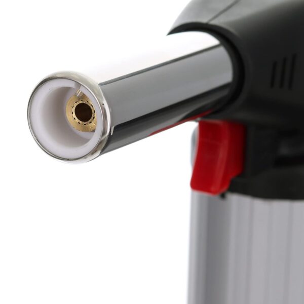 Chalumeau au Butane Amélioré - Briquet De Cuisine Rechargeable - Compatible Avec Tous Les Réservoirs De Butane - Verrouillage De Sécurité et Flamme Réglable. – Image 6