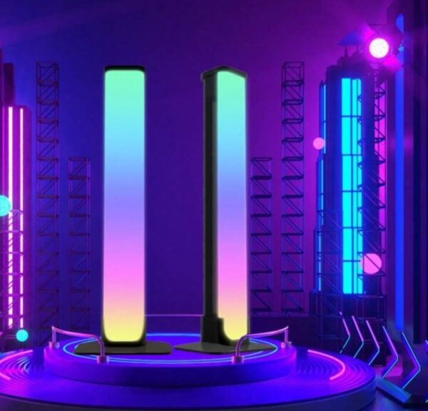 Packs De 2 Lumières RVB - Effets Dynamiques - Modes Musicaux - Télécommande – Image 3