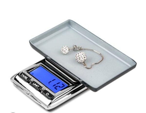 Mini Balance Numérique De Poche – 0,01g / 200g – Écran LCD - Pour L’or et Les Bijoux + Pochette – Image 4