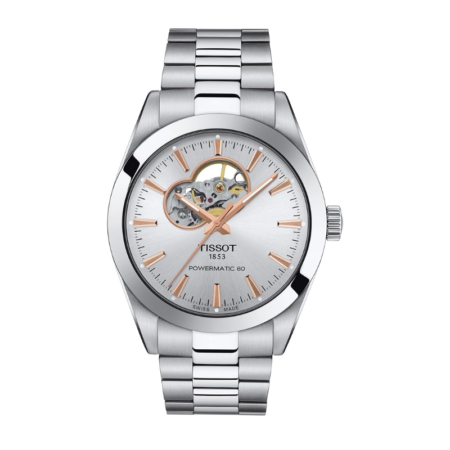 Montre De Luxe Tissot Gentleman Powermatic - Cœur Ouvert - Haute Qualité - Résistante à L'eau