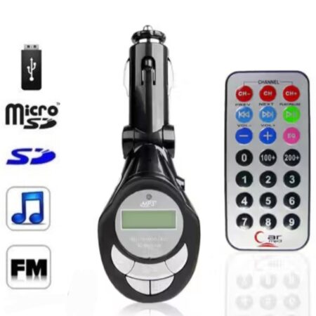 Émetteur FM 4 en 1 - Lecteur MP3 - Allume-cigare - Lecteur MP4 - Lecteur De Carte SD - Port USB