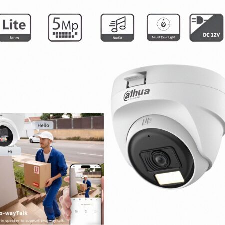 Caméra De Surveillance 4en1 - 5MP - Double lumière - Micro - intérieur Et Extérieur - Qualité Supérieure