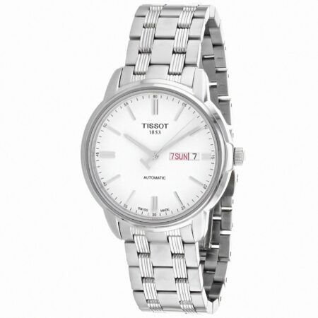 Montre Homme Tissot III 316L - Boîtier en acier inoxydabl - Résistante À L'eau - Argent