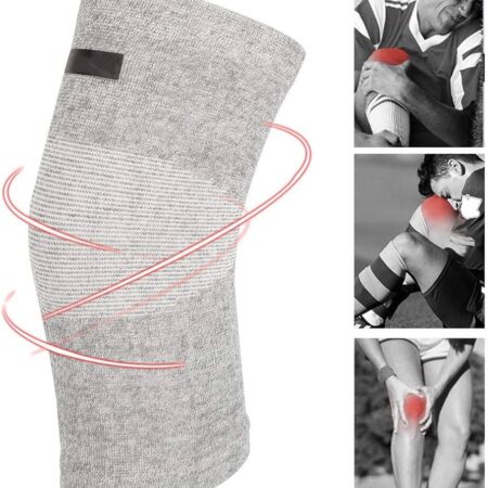 2 Genouillère En Bambou - Bandage De Compression - Sportive - Respirante - Confortable