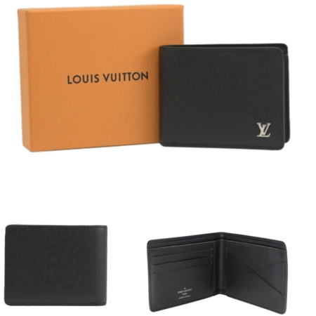 Portefeuille En Cuir De Luxe - Classique - Modèle À Deux Volets Pour Homme