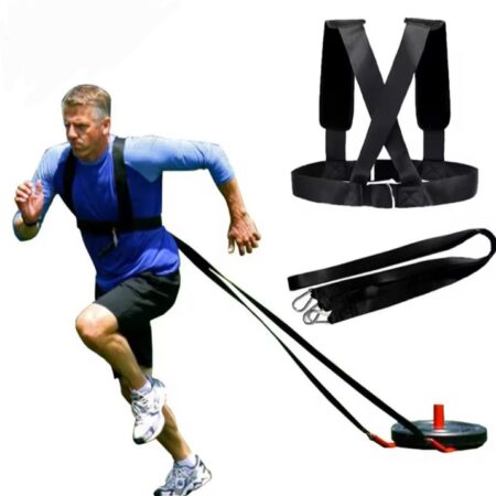 Ceinture De Résistance - Outil D'entraînement Et D'aide À La Musculation - Résistance Pour L'entraînement Physique - Améliore la Vitesse -L'endurance Et La Force