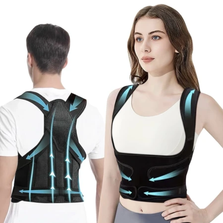 Correcteur de Posture Ergonomique - 3 en 1 - Réglable - Homme & Femme