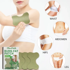 Patch Minceur Chauffant à la Moxibustion – 10 Pièces – Brûle-Graisse & Raffermissant