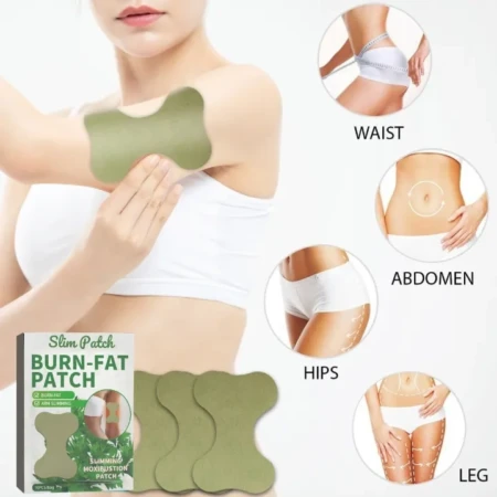 Patch Minceur Chauffant à la Moxibustion – 10 Pièces – Brûle-Graisse & Raffermissant