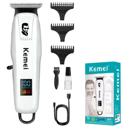 Tondeuse À Cheveux Professionnelle Sans Fil KM-PG 232 - Autonomie De 120 Minutes - 4 Réglages De Longueur